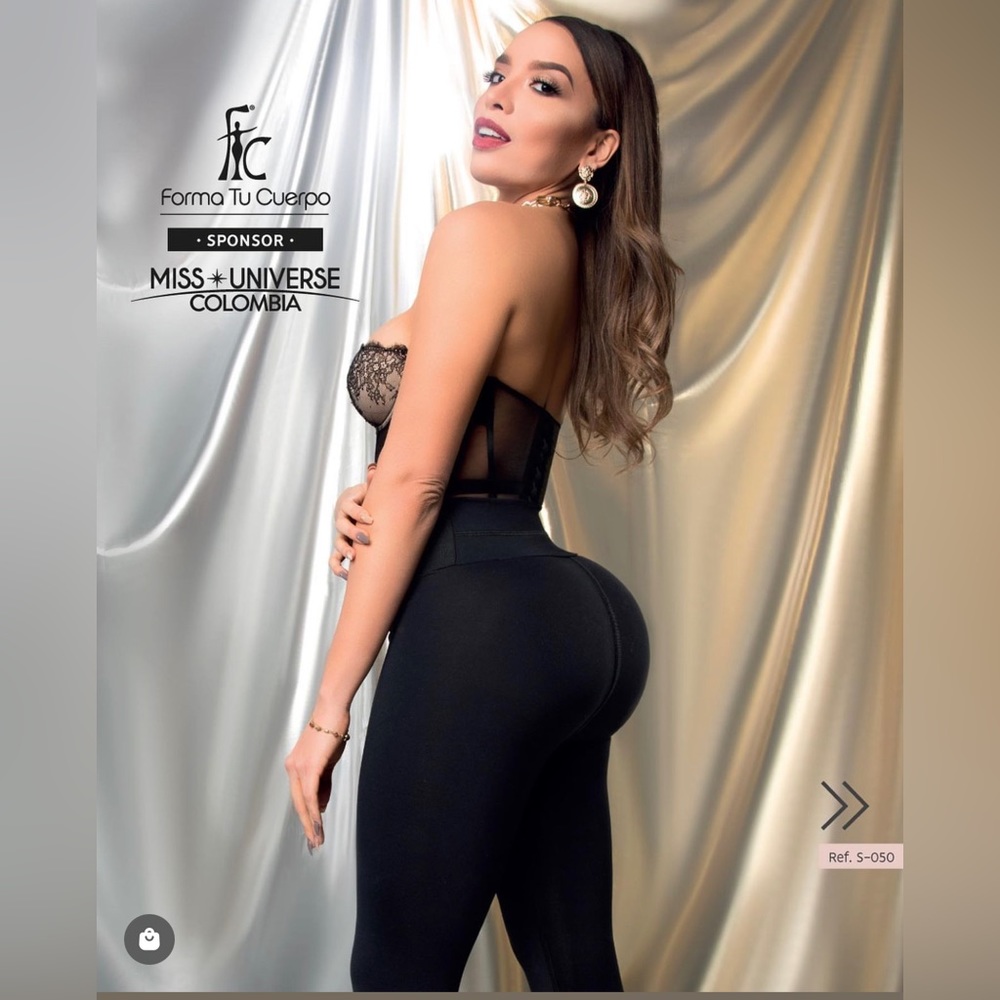 Forma tu Cuerpo Booty Lifting Leggings Levanta pompis S-050 - Picture 5 of 10